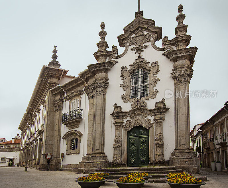 Malheiras Chapel, Praça House, Viana do Castelo, Portugal.